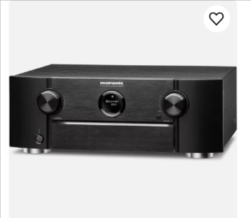 MARANTZ SR6015 9.2 Channel 8K AV Receiver with 3D Audio HEOS Black 100V